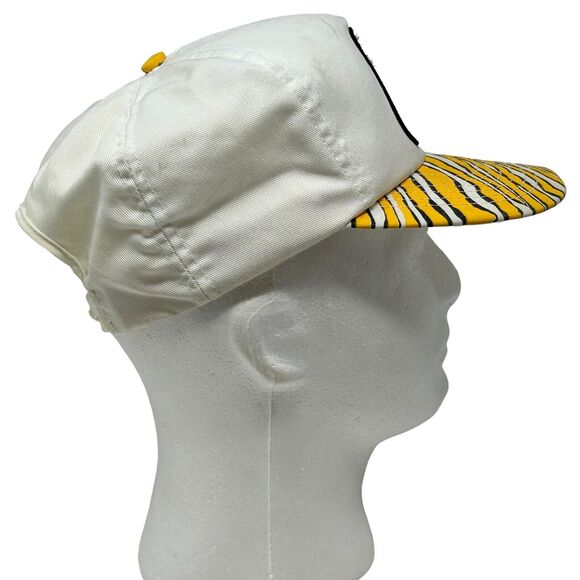 Vintage Flys Open Golf Tournament Baseball Cap Hat Golfing Golfer Snapback White - Picture 10 of 13